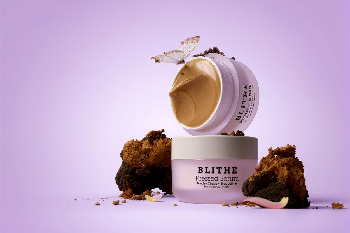 BLITHE Tundra Chaga Pressed Serum jar