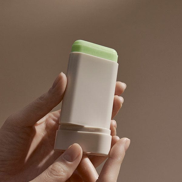 Instructional image showing the application process of Blithe skincare products.