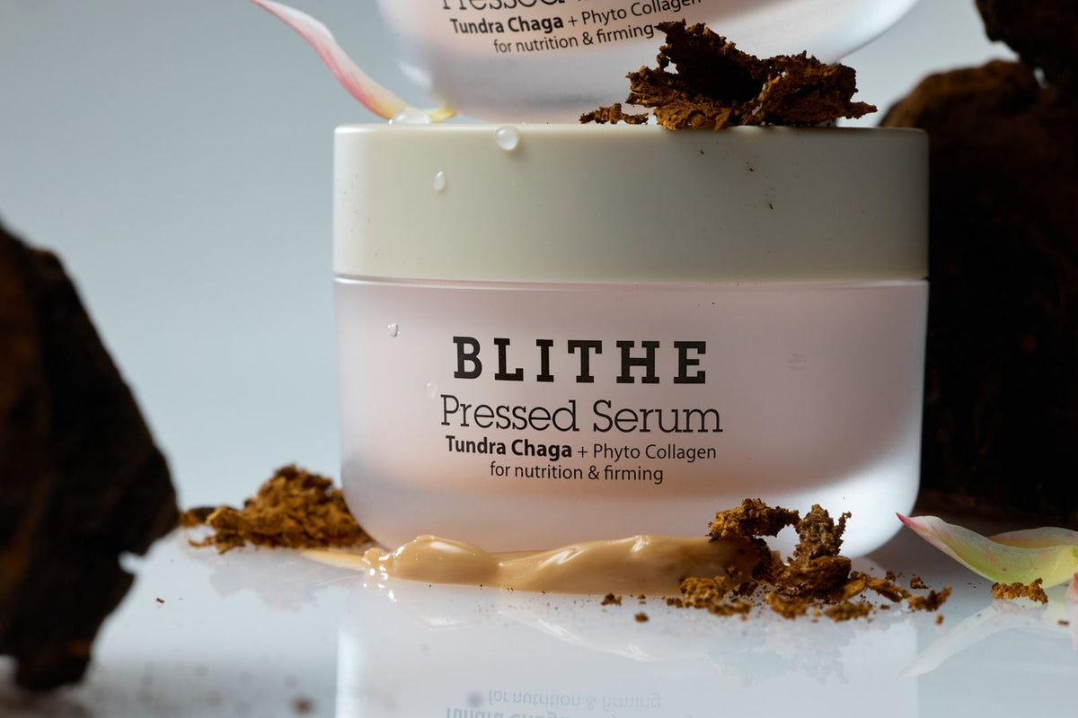 BLITHE Tundra Chaga Pressed Serum jar