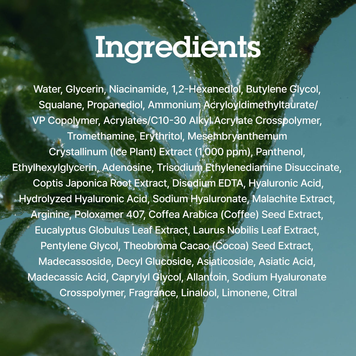 Pressed Serum Crystal Ice Plant