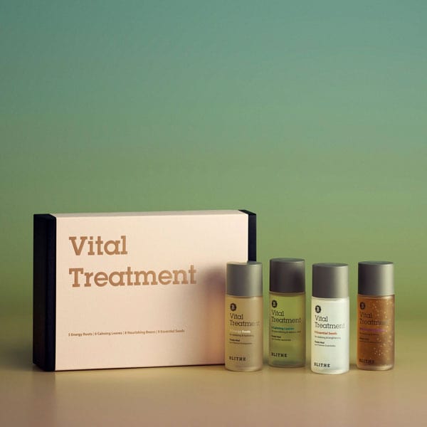 A Vital Treatment boxed set of four toner products